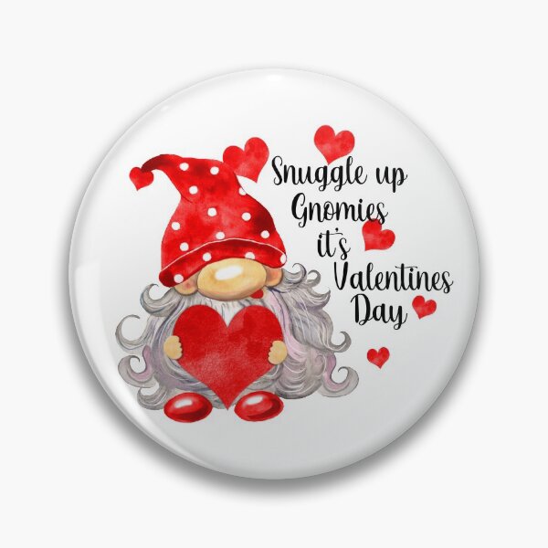 Item preview, Snuggle Up Gnomies it's Valentines Day designed and sold by StickerArtwork.