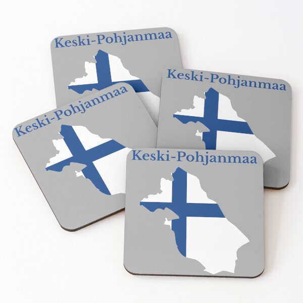 Item preview, Central Ostrobothnia Region Map, Finland. designed and sold by marosharaf.