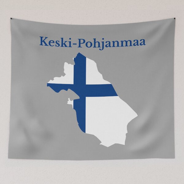 Item preview, Central Ostrobothnia Region Map, Finland. designed and sold by marosharaf.