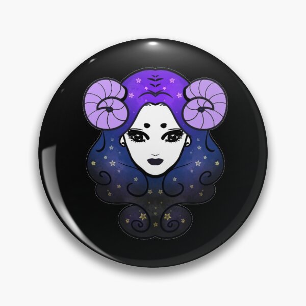 Artikelvorschau, Niedliche himmlische Kawaii rosa Widder-Astrologie-Zeichen-Zeichnung entworfen und verkauft von mellylo7.