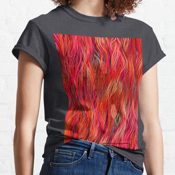abstract lines meat flavor Classic T-Shirt