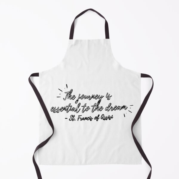 Item preview, The journey is essential to the dream (black hollow text) designed and sold by Grace Feucht.