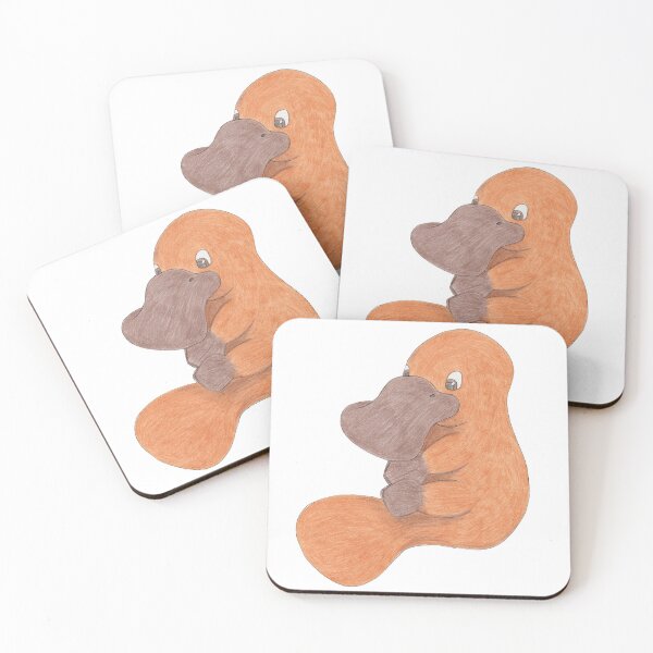 Item preview, Platypus Cartoon - Cute Platypus - Kathleen Stuart Art designed and sold by Art by Kathleen Stuart.
