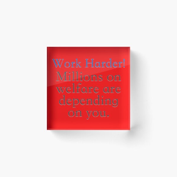Item preview, Millions on Welfare designed and sold by aribluestein.