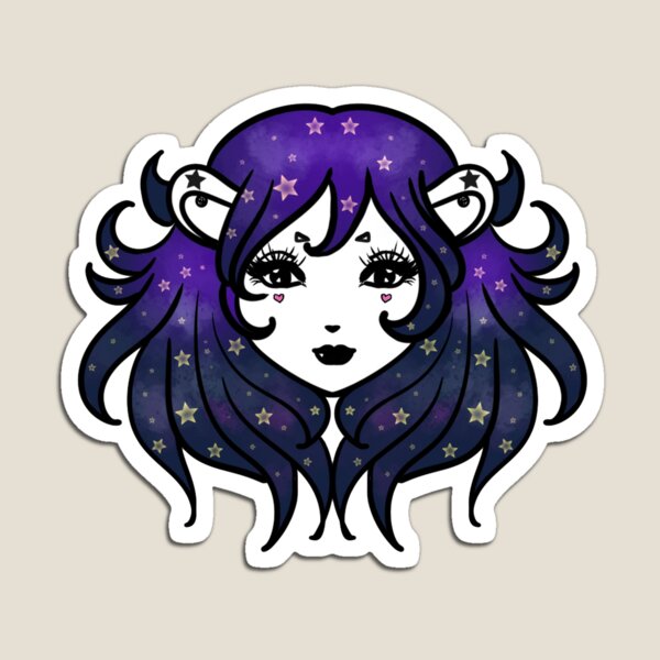 Aperçu de l'œuvre Dessin de signe astrologique Lion Kawaii céleste mignon créée et vendue par mellylo7.