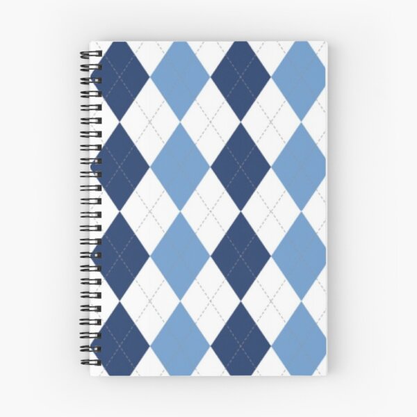Item preview, Navy/Carolina Argyle  designed and sold by Sleepygirl2010.