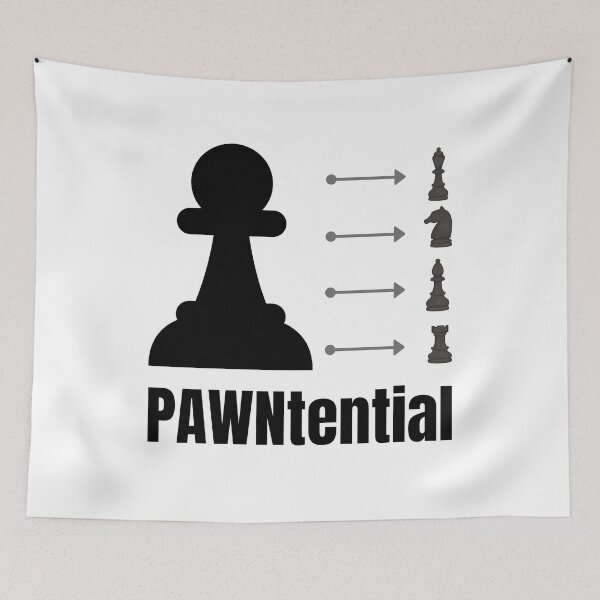 Item preview, Pawntential - Chess Lover designed and sold by artiepants.