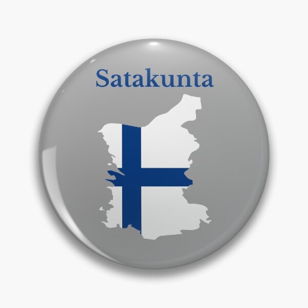 Item preview, Satakunta Region Map, Finland. designed and sold by marosharaf.