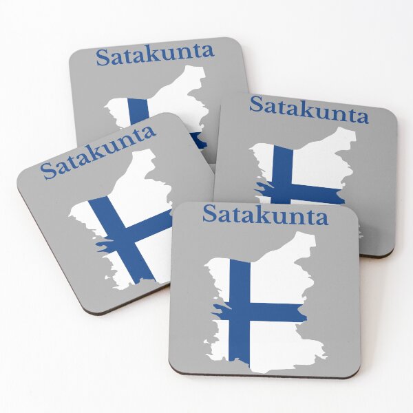 Item preview, Satakunta Region Map, Finland. designed and sold by marosharaf.