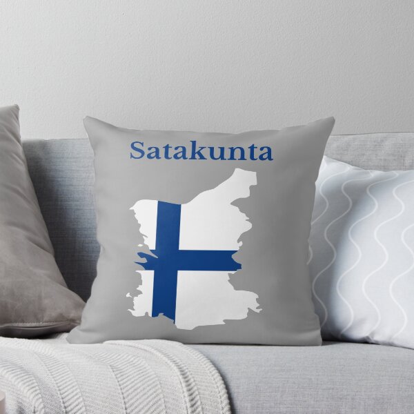 Item preview, Satakunta Region Map, Finland. designed and sold by marosharaf.
