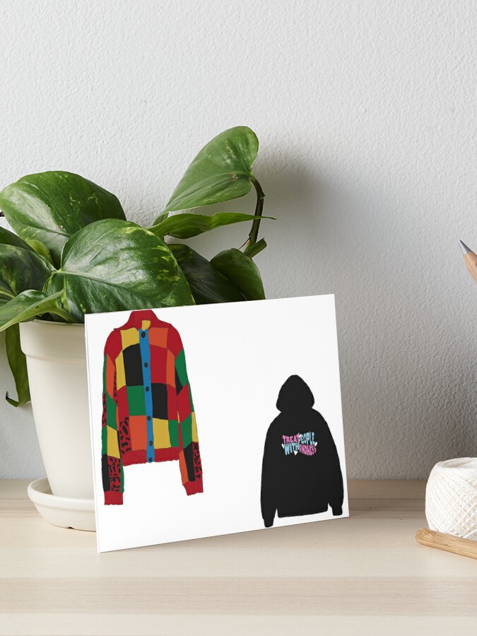 tpwk hoodie and jw Anderson harry styles cardigan set  Art Board Print for  Sale by shoprose