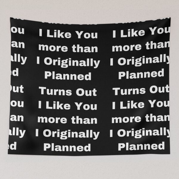 Item preview, i like you more than originally planned designed and sold by Yeewen88.