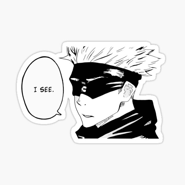 Gojou Satoru “I See” Sticker