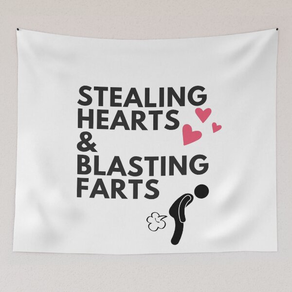 Item preview, Stealing Hearts and Blasting Farts - Valentine Design  designed and sold by safdav872.