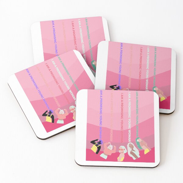 Item preview, Promising young woman - "I am a promising young woman" , shades of pink designed and sold by AshVibesXX.