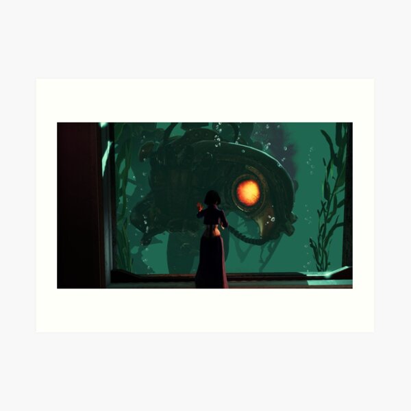 Elizabeth Comstock Bioshock Infinite A6 Postcard Art Print 