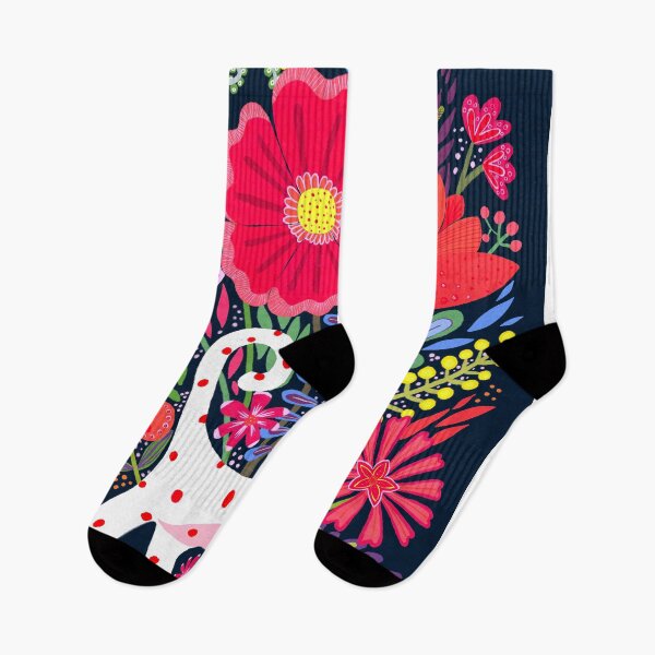 Item preview, Cat in Flower Garden designed and sold by ToEllaBloom.