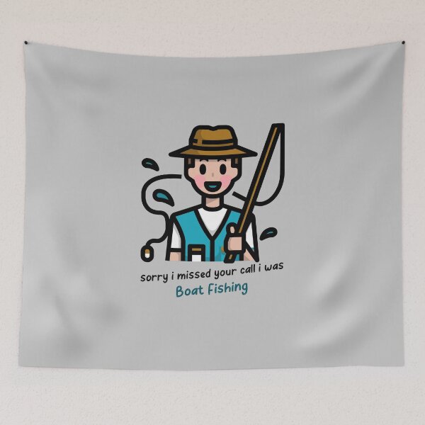 Item preview, sorry i missed your call i was on other line boat fishing designed and sold by TeesKeeper.