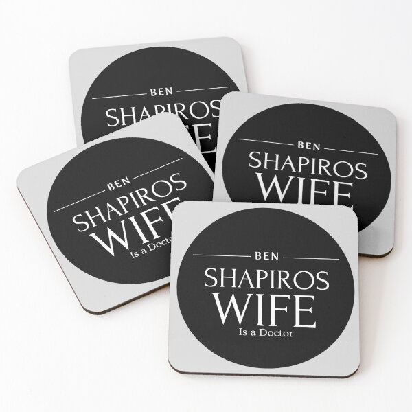 Item preview,  'Ben Shapiro's Wife is a Doctor' 'Round Design' designed and sold by Millenial Designs.