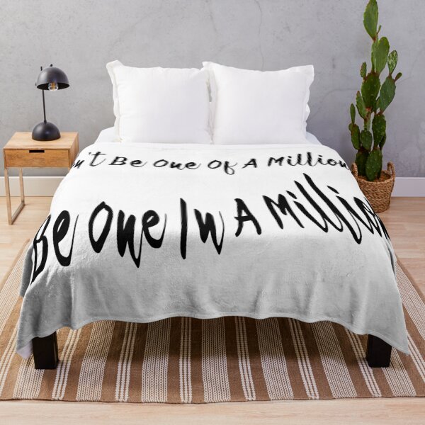 Item preview, Don't Be One Of A Million Be One In A Million Black Version designed and sold by darknessjeff86.