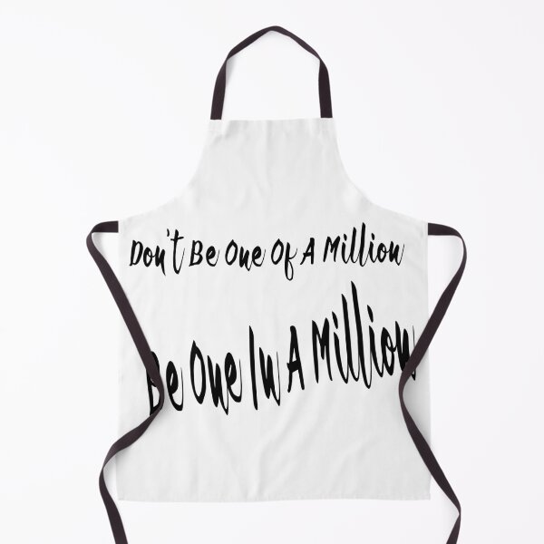 Item preview, Don't Be One Of A Million Be One In A Million Black Version designed and sold by darknessjeff86.