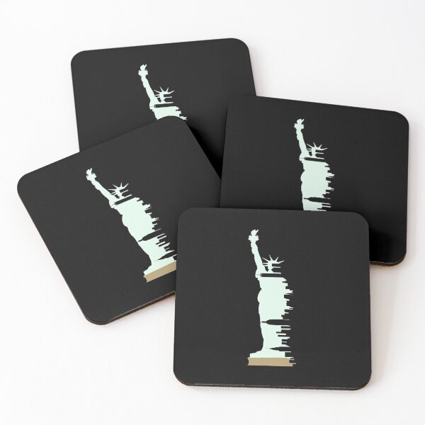 Item preview, Statue of Liberty Skyline City New York Modern designed and sold by luisp96.