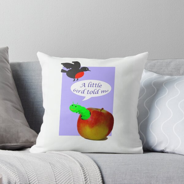 Item preview, Pregnancy news, or engagement news, caterpillar and bird designed and sold by Mary Taylor.