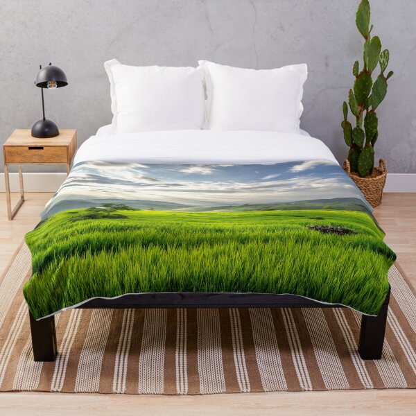 Item preview, Thailand Rice Field With Mountain Landscape designed and sold by JTS STORE.