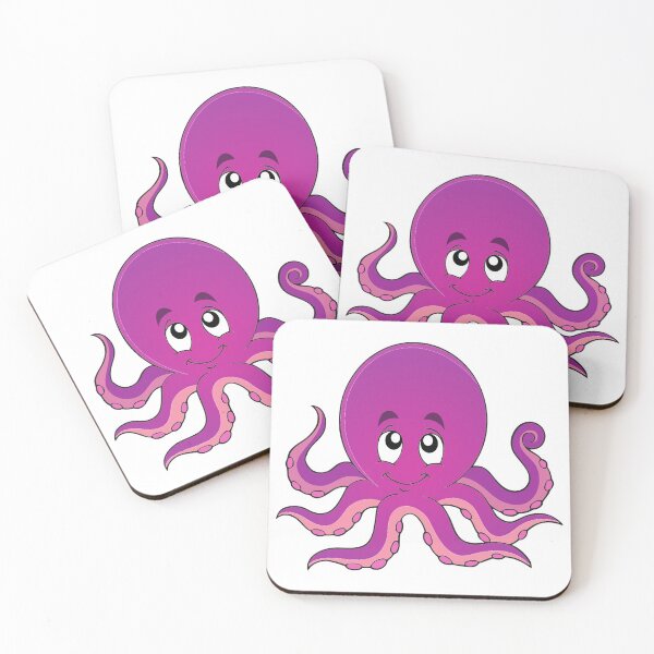 Item preview, pink octopus designed and sold by treasure-crafts.