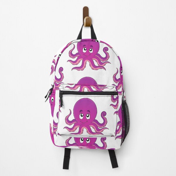 Item preview, pink octopus designed and sold by treasure-crafts.