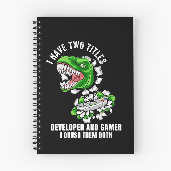 Item preview, I have two titles, Software Engineer and Gamer, I crush them both #2 T-Rex  designed and sold by Happy-PrintZ.