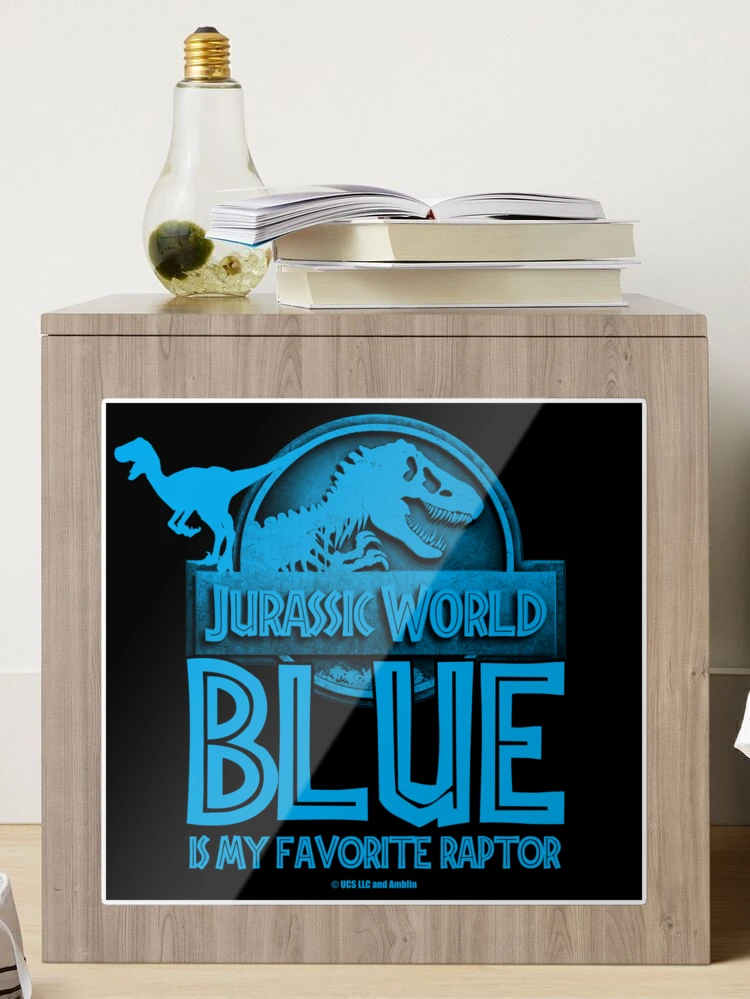 Jurassic World, Blue Sticker, Zazzle