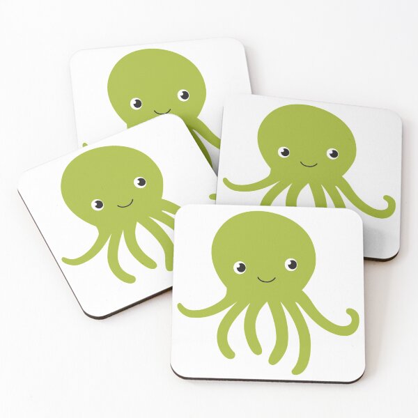 Item preview, green octopus designed and sold by treasure-crafts.
