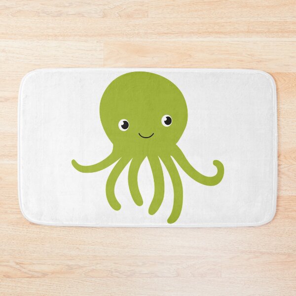 Item preview, green octopus designed and sold by treasure-crafts.