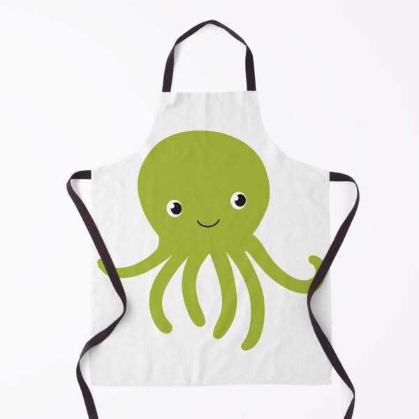 Item preview, green octopus designed and sold by treasure-crafts.