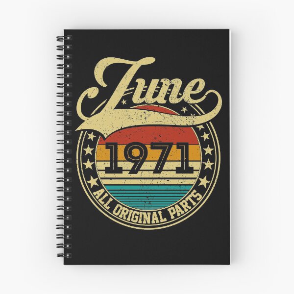 Item preview, Vintage June 1971 All Original Parts Born in June 1971 50th Birthday Gift 50 Years Old designed and sold by MN-Shop0123.