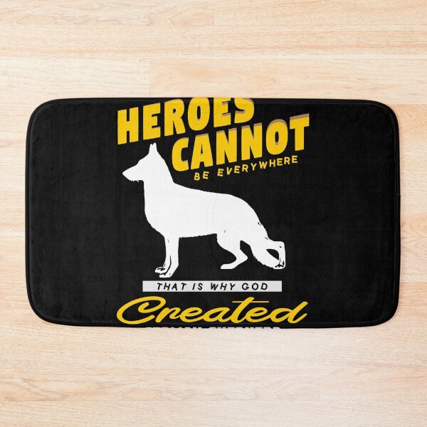 Item preview, God Created German Shepherd Dog Hero designed and sold by teamph.