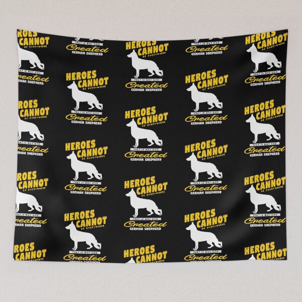 Item preview, God Created German Shepherd Dog Hero designed and sold by teamph.