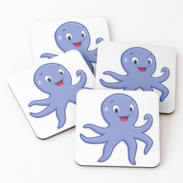 Item preview, mighty blue octopus designed and sold by treasure-crafts.