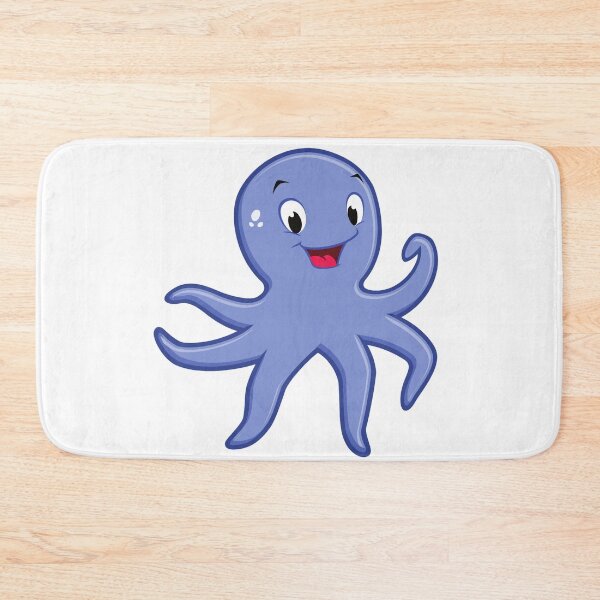 Item preview, mighty blue octopus designed and sold by treasure-crafts.