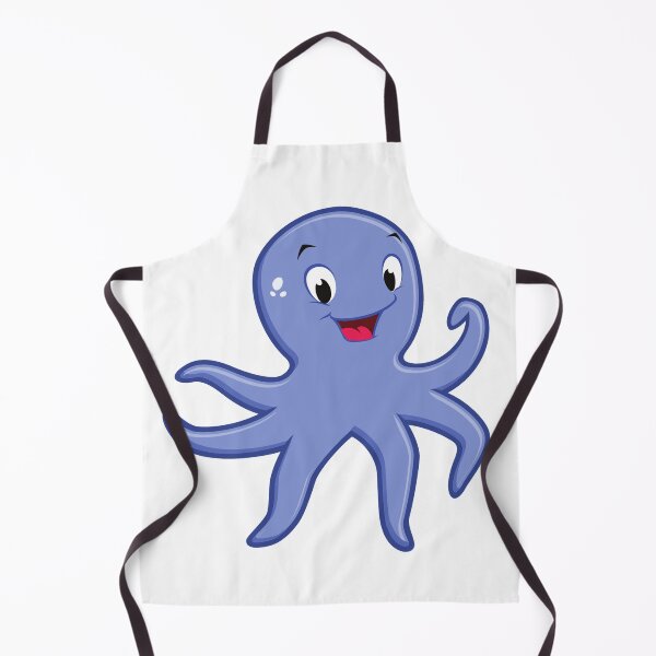 Item preview, mighty blue octopus designed and sold by treasure-crafts.