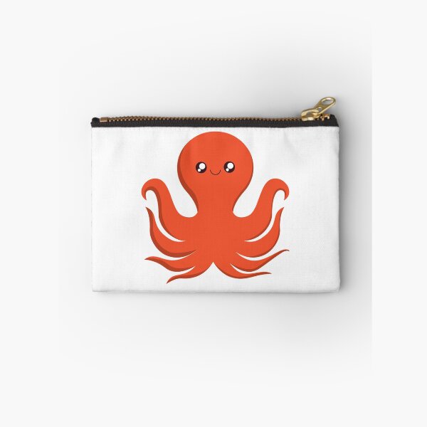 Item preview, orange octopus designed and sold by treasure-crafts.