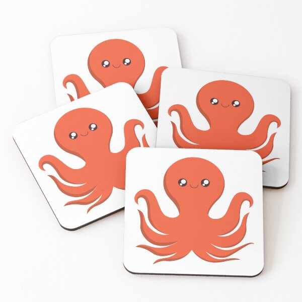 Item preview, orange octopus designed and sold by treasure-crafts.