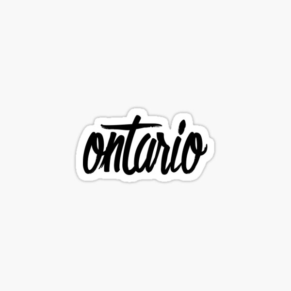 Item preview, Ontario designed and sold by kry.ative.