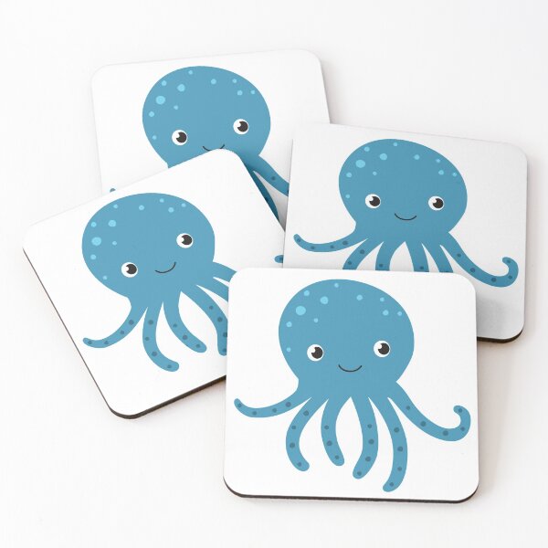 Item preview, blue octopus designed and sold by treasure-crafts.