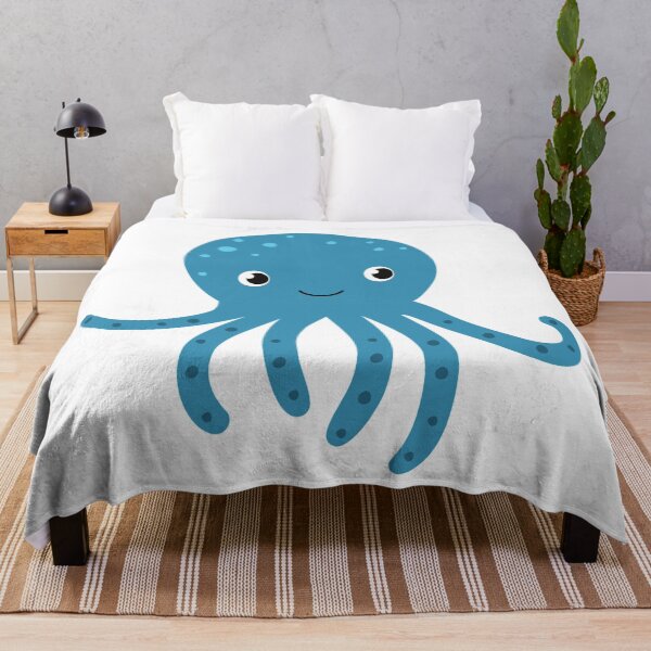 Item preview, blue octopus designed and sold by treasure-crafts.