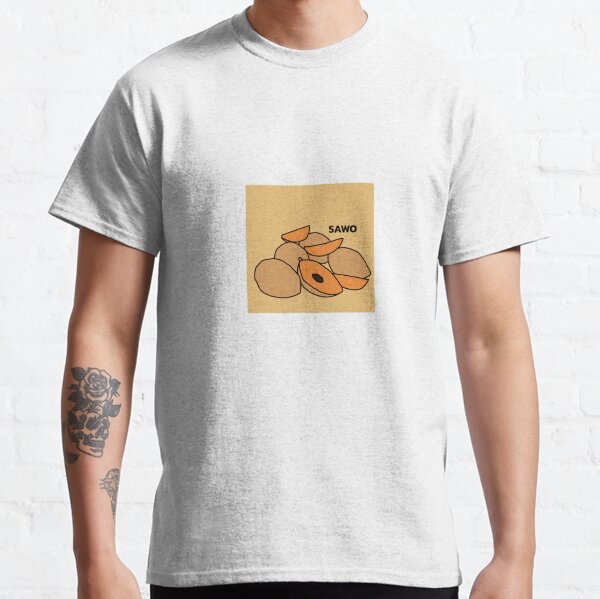 Sapodilla (Sawo) (Beige Background) Classic T-Shirt