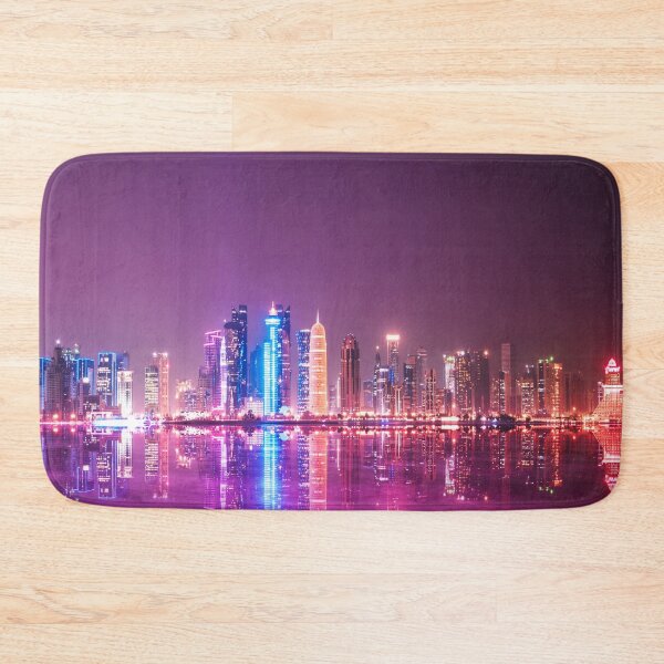 Item preview, doha skyline at night designed and sold by franckreporter.