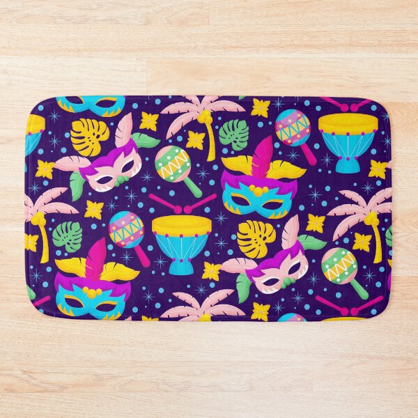 Item preview, Amazing Brazilian Carnival Pattern designed and sold by Vector Scout Lab.