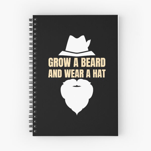 Item preview, Grow A Beard And Wear A Hat designed and sold by EmotionArt.